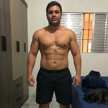 Barrigudo → Seco · depois